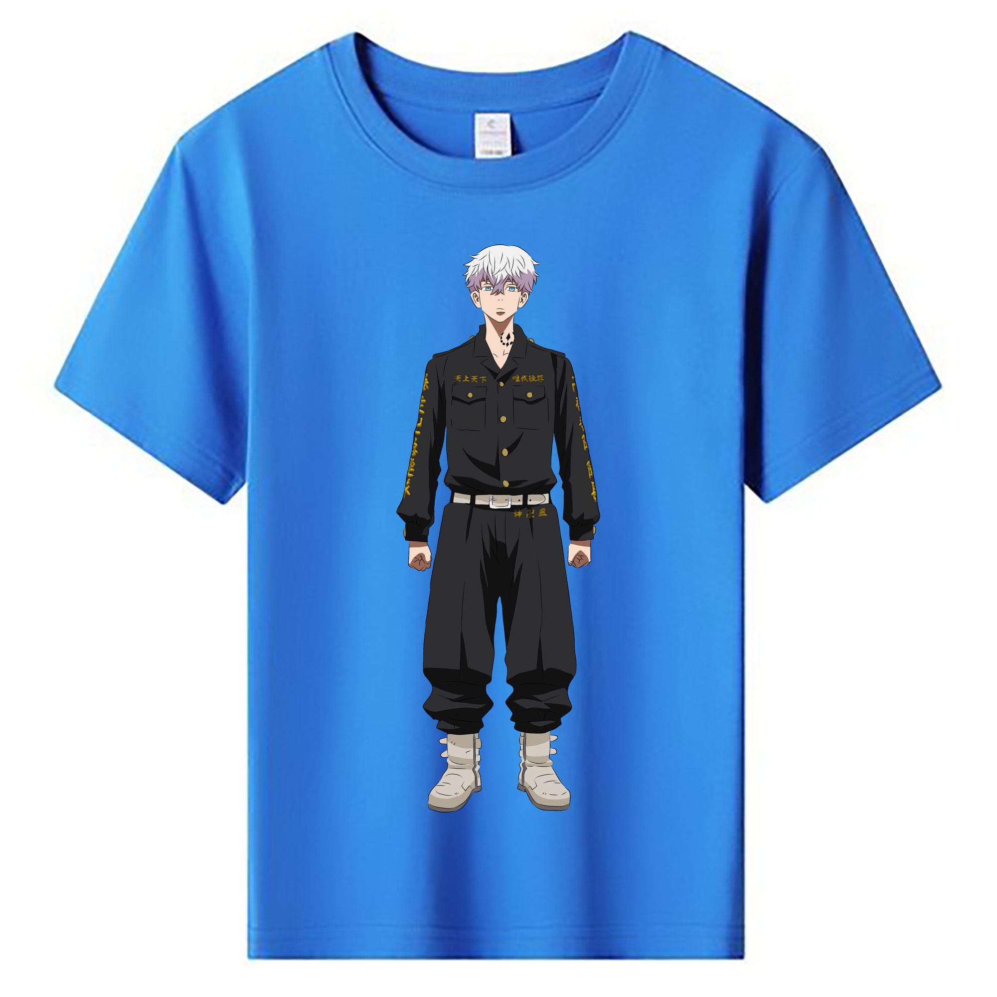 （画像用） 東京リベンジャーズ Tokyo Revengers 綿100％キッズTシャツ（フロントプリント）
